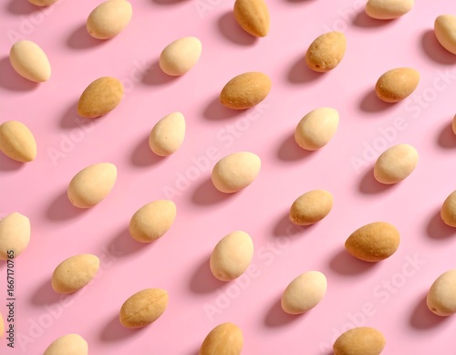 Wallpaper Mural Pastel-colored, patterned snacks Torontodigital.ca