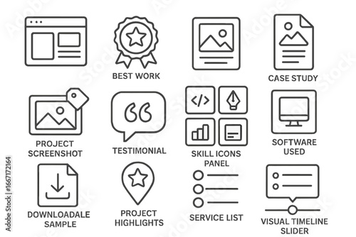 Marker icons downloadable icon freelancer project testimonial quote ui tag skill vector