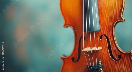 Elegant Violin in Close-Up Showcasing Craftsmanship and Vibrant Tones Within ...
