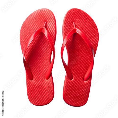 red flip flops