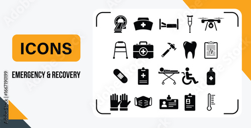 Emergency and recovery services graphic design