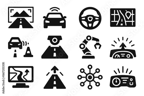 Ai vector speed planner augmented system icon detection array digital intelli