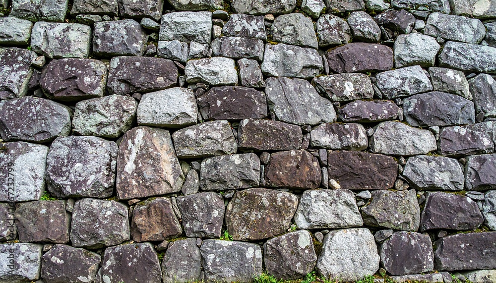 Obraz premium Ancient stone wall texture