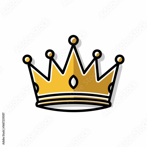 Royal Crown Vector Illustration