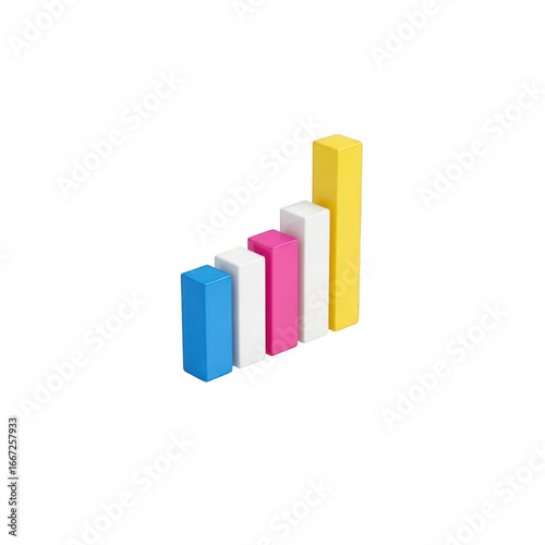 Colorful bar chart increasing growth data visualization concept abstract representation transparent background Free Download Colorful bar chart increasing growth data visualization concept abstract representation transparent background - GFXLoad