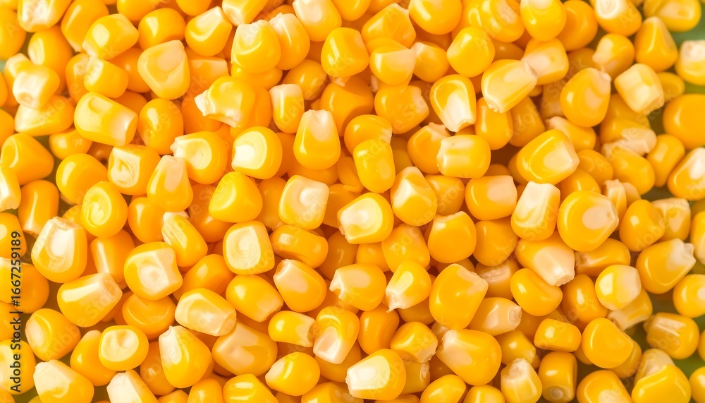 Close-up of yellow corn kernels Close-up of yellow corn kernels