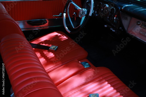 Vintage Red Interior