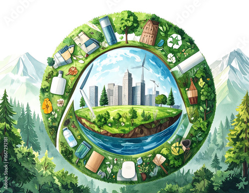 green planet earth