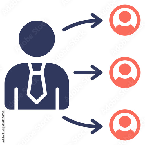 Coordination Mixed Icon