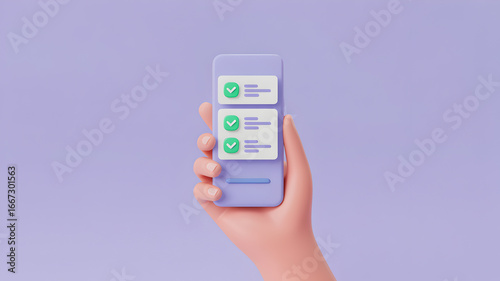 Wallpaper Mural mobile phone in hand Torontodigital.ca