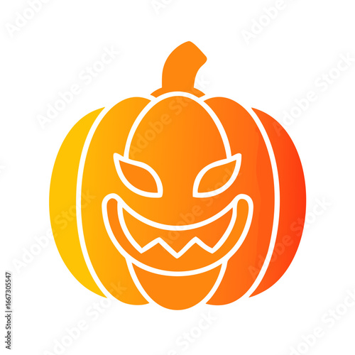 Fiery Jack-o'-Lantern: Halloween Glow