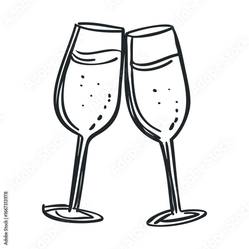 Celebrate special moments with cheers and sparkling drinks
