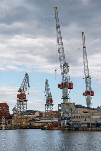 Wallpaper Mural Jätkäsaari Old Port (Jätkäsaari Satama) is a historic harbor area in the Jätkäsaari district of Helsinki, Finland, southwest of the city center. Once a bustling maritime hub, it retains traces Torontodigital.ca