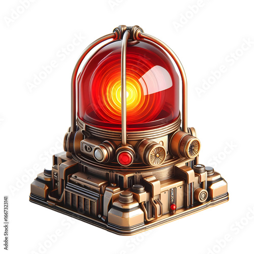 3D Siren Light 