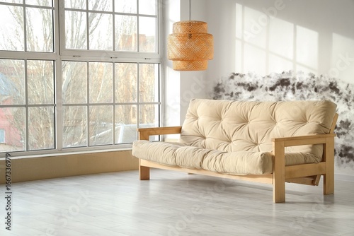 Interior of living room wit...