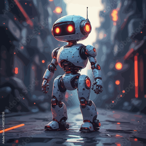 Artificial Intelejen Robotic Design Very Cool