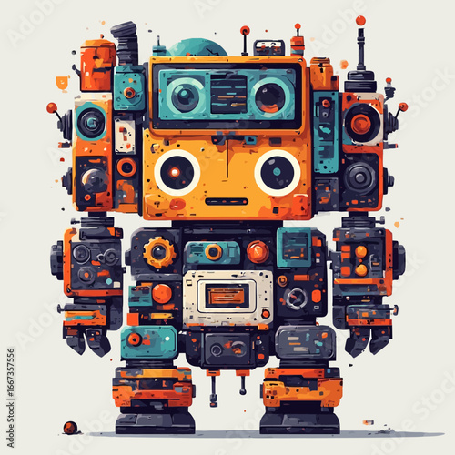 Artificial Intelejen Robotic Design Very Cool