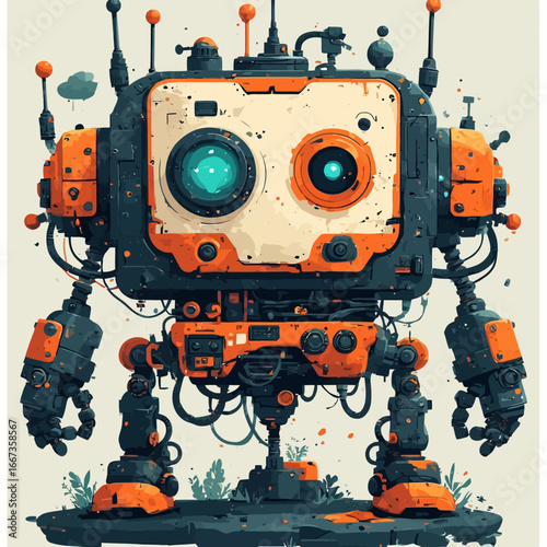 Artificial Intelejen Robotic Design Very Cool