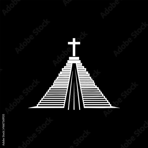 Sacrifice Ceremony on top of a pyramid
