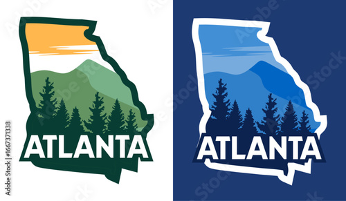 Atlanta Georgia with beautiful views