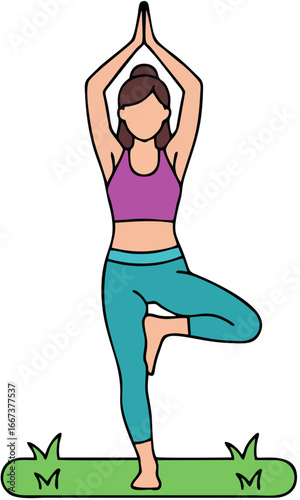 People Stargazing with Telescope Vector Illustration