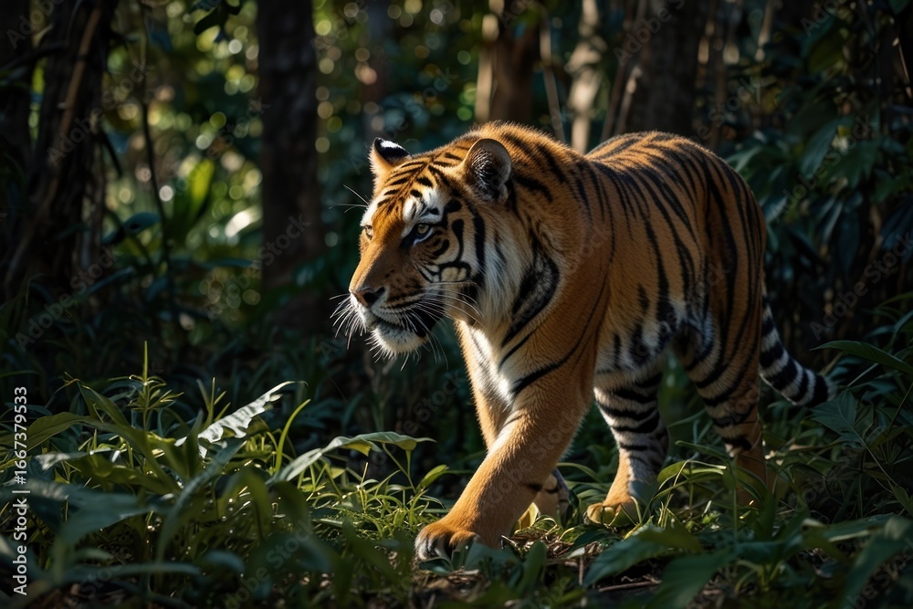 Obraz premium tiger in the wild