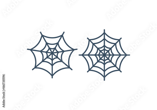 Basic Spider Web Icon