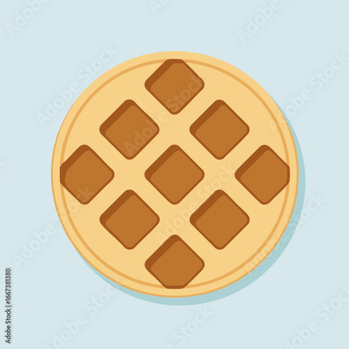 Simple Waffle Food Icon