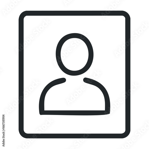Captivating portrait of an individual urban setting photography modern environment identity exploration. Vector outline illustration