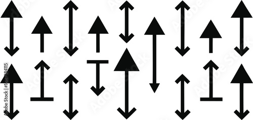 Renewable wind power turbines generate clean electricity, symbolized by red and black arrows pointing toward a green sky
