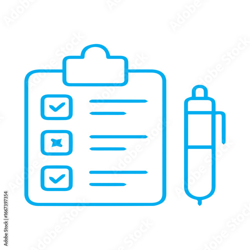 Clipboard Survey Icon