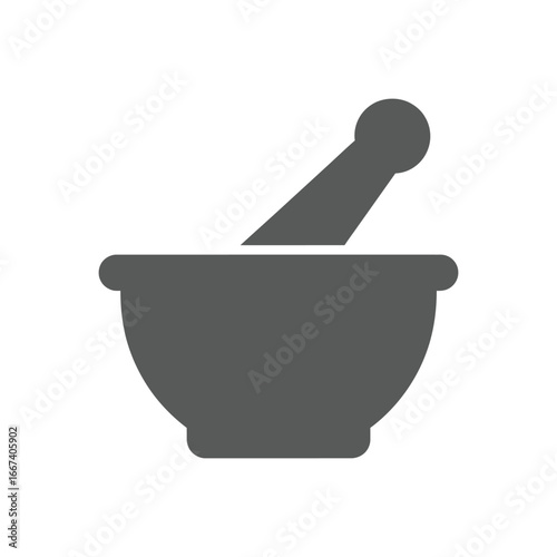Mortar and Pestle: Essential Tool for Grinding and Mixing Substances.