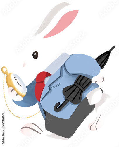 Alice in Wonderland character series White Rabbit