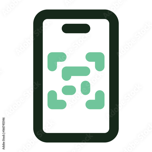 scan qrcode icon for illustration