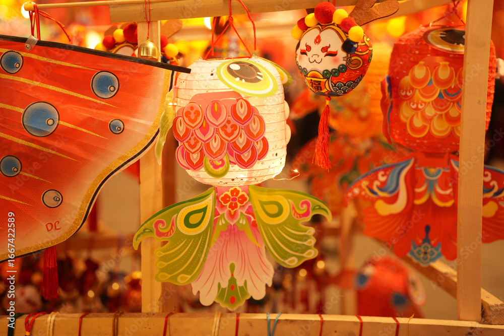 Fototapeta premium Chinese traditional handmade pendant, Chinese traditional perfume bag pendant