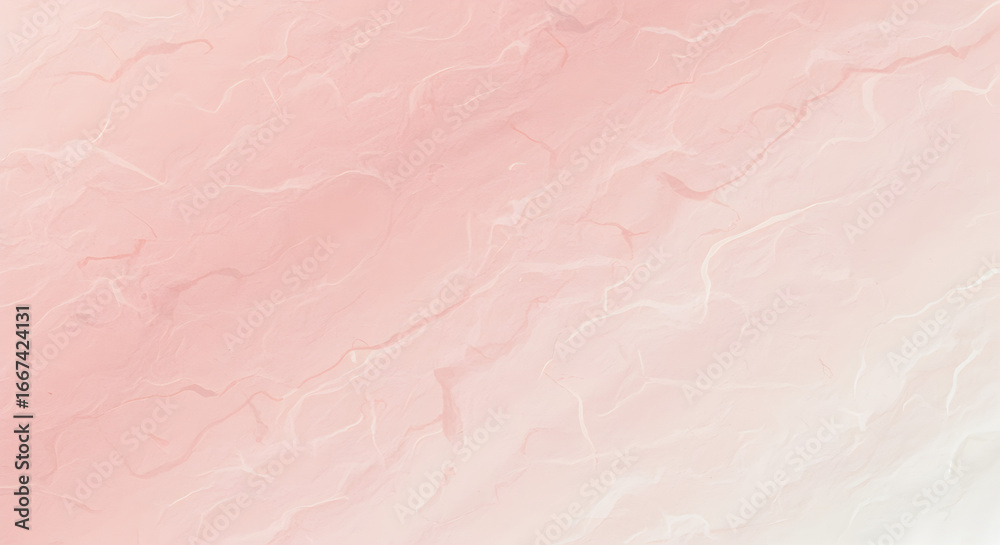 Fototapeta premium Soft Pink Gradient Abstract Background with Wavy Texture. Delicate Pastel Ombre Design.