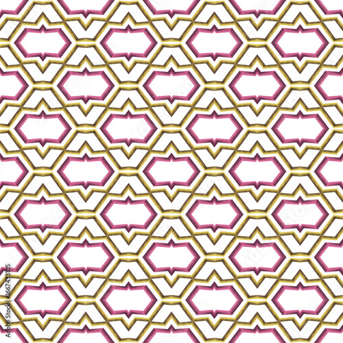 seamless pattern with geometric shapes, vector illustration