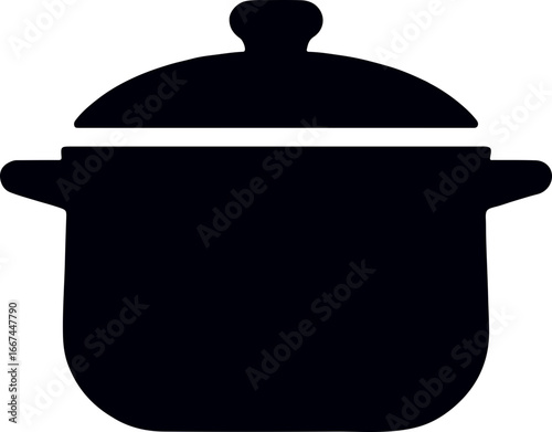 cooking pot vector illustration
