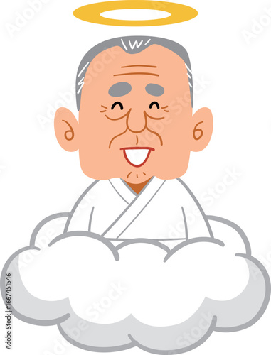 天国で笑うおじいちゃん