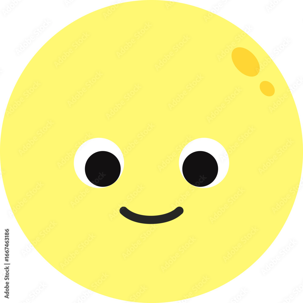 Fototapeta premium 노란 보름달