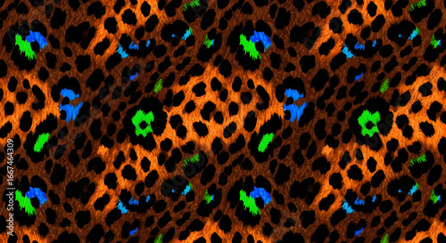 Classic Leopard Spots Pattern