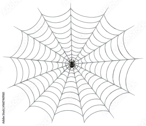 Intricate spider web vector | intricacy and design for halloween themes and decorations