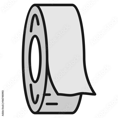 Roll Insulation Icon