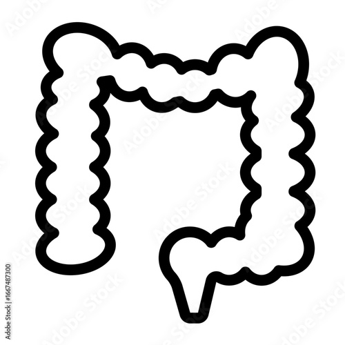 colon icon for illustration