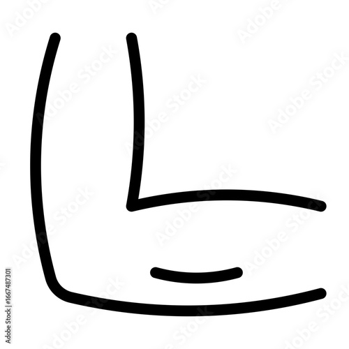elbow icon for illustration