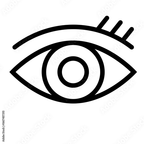 eye icon for illustration