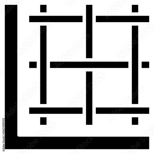 Rebar Mesh Icon