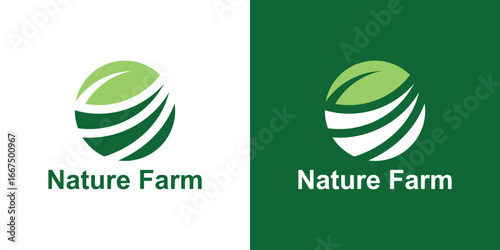 plantation logo design, agriculture, farm,design modern and elegant.