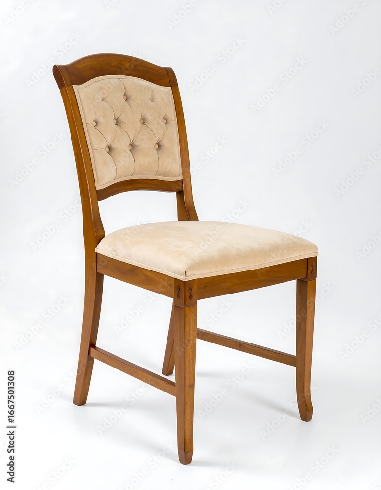 Fototapeta premium Classic upholstered dining chair