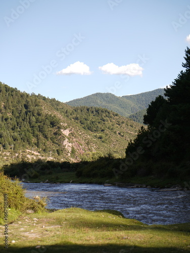 mountain river in the mountains